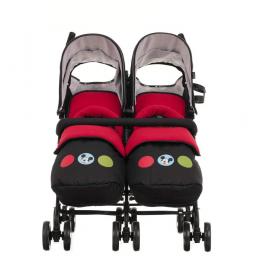 OBaby Disney Twin Stroller (Mickey Circles) 