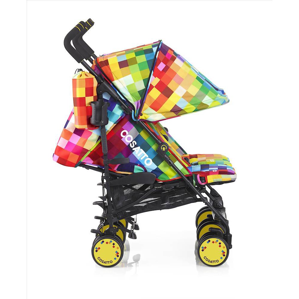 Cosatto Supa Dupa Twin Stroller (Pixelate)