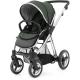BabyStyle Oyster Max 2 Mirror Lie Flat Tandem Stroller (Olive Green)