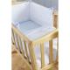 Clair de Lune 2pc Crib Bed Bedding Set (Stars & Stripes Blue)